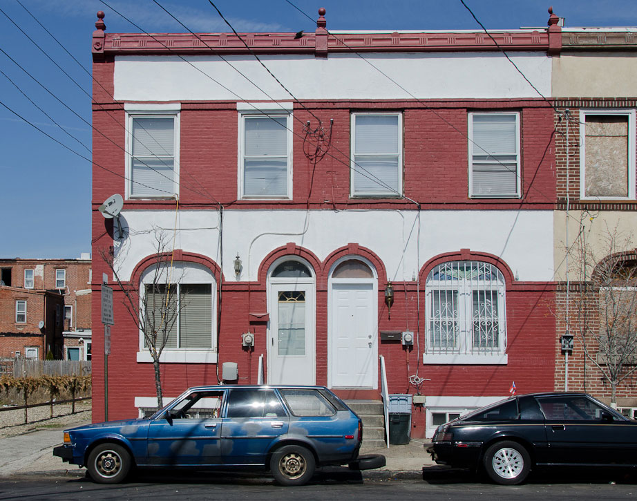 429 and 431 Beckett Street, Camden, photographed March 14, 2012