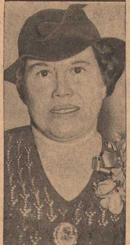 Mrs. Morris Foulk, guest speaker