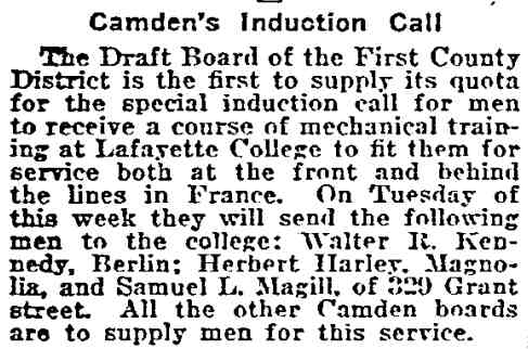 Camden's Induction Call