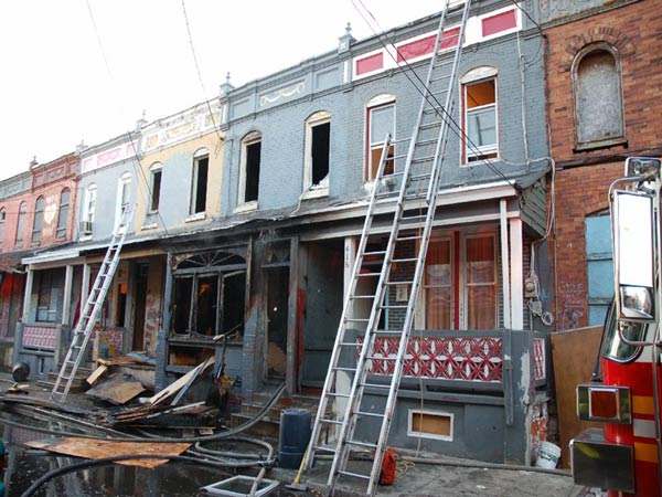Fire at 416-422 Grant Street, December 1, 2007