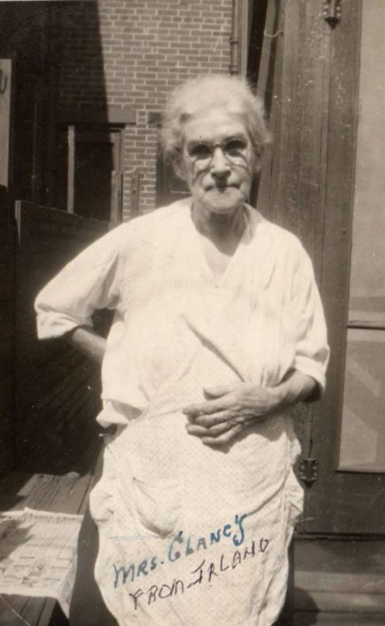 Michael Clancy and family at 540 Grant Street, 1930