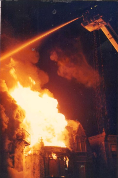 Intersection of Haddon Avenue and Blaine Street, February 6, 1991