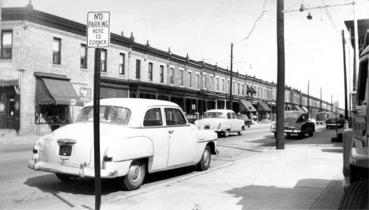 800 block of Haddon Avenue, early 1950s