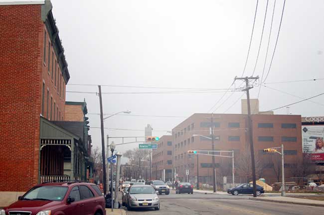 Looking south down 9th Street from Haddon Avenue, October 2, 2009