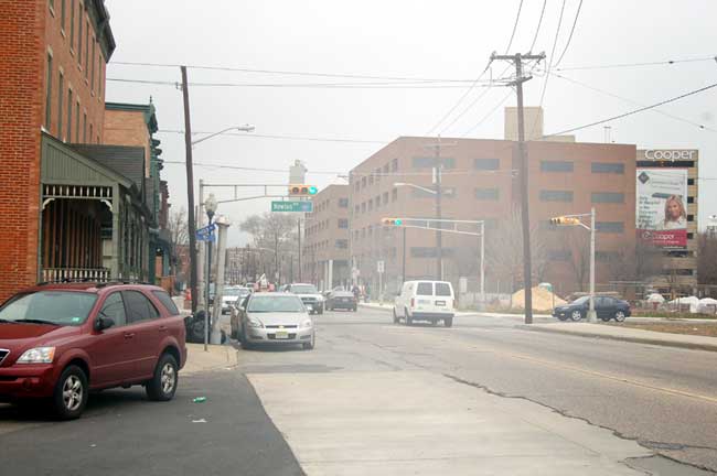 Looking north on 9th Street from Haddon Avenue, October 2, 2009
