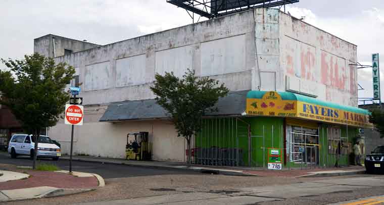 Southeast corner of Bradley Avenue and Haddon Avenue, August 24, 2011