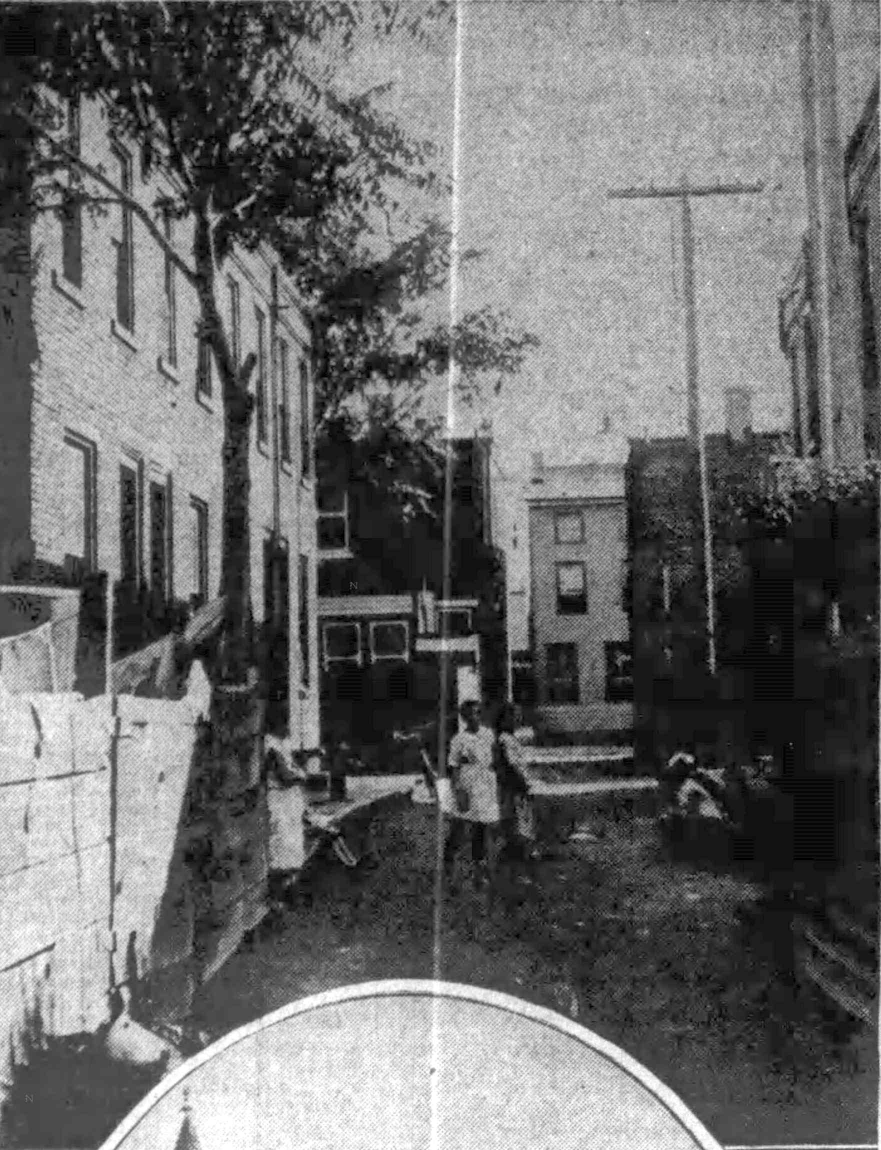 Holcaine Avenue as seen from Webster Street, 1932