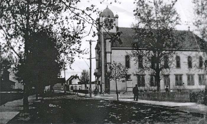 St. Joseph Roman Catholic Church, 25th and Howell Street, East Camden, photographed 1909