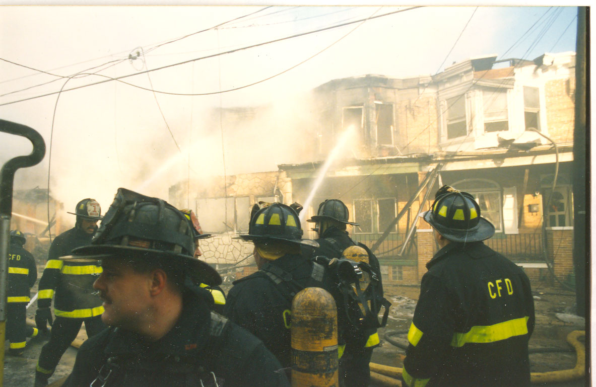 Rescue Company 1 on the 700 block of Morgan Street, 1990s