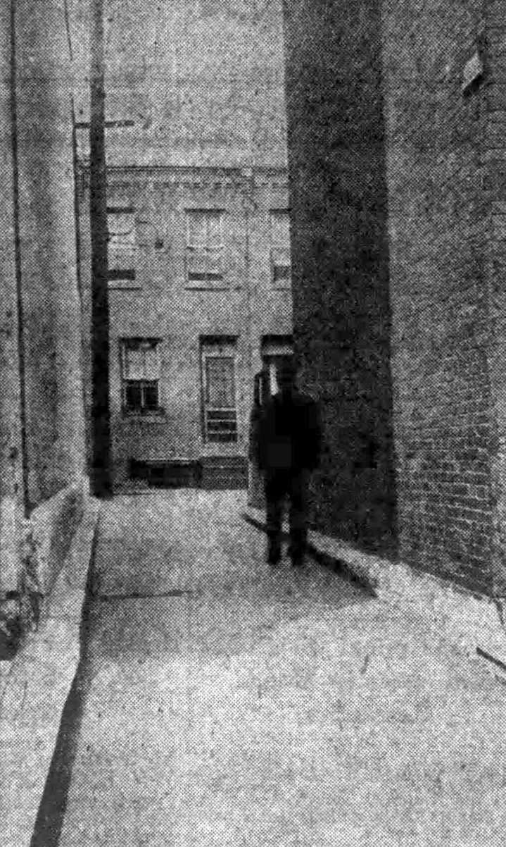 Judson Place, a quiet court off Stevens Street in South Camden, photographed September 15, 1932