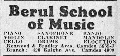 428 Kaighn Avenue, Albert Berul, October 17, 1931