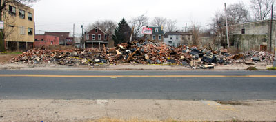 440-444 Kaighn Avenue after March 6, 2012 fire