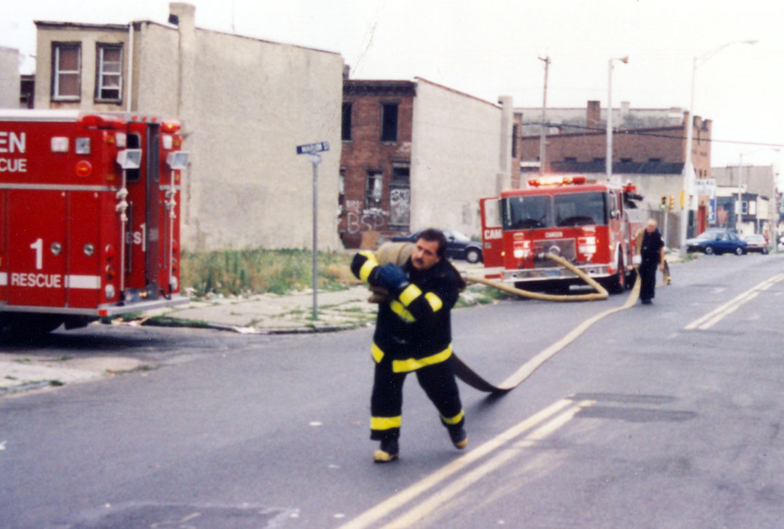 Kaighn Avenue at Marion Street, 1996, Camden Fire Department