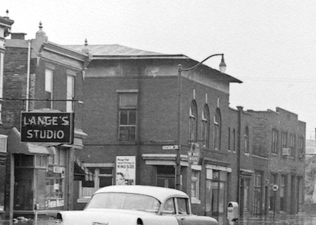 S 9th Street & Kaighn Avenue, August 11, 1958 flood, by Bob Bartosz