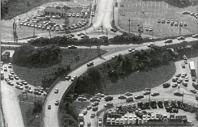 Airport Circle 1979, east end of Kaighn Avenue