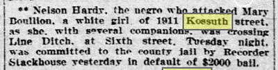 Philadelphia Inquirer, January 6, 1918 — Nelson Hardy Jailed