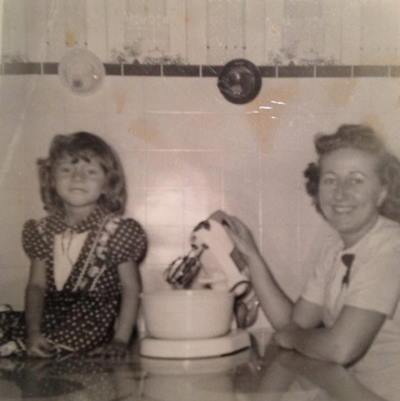 Clare Rodenbaugh and Ruth Zimmerman Miller at 2312 South 9th Street