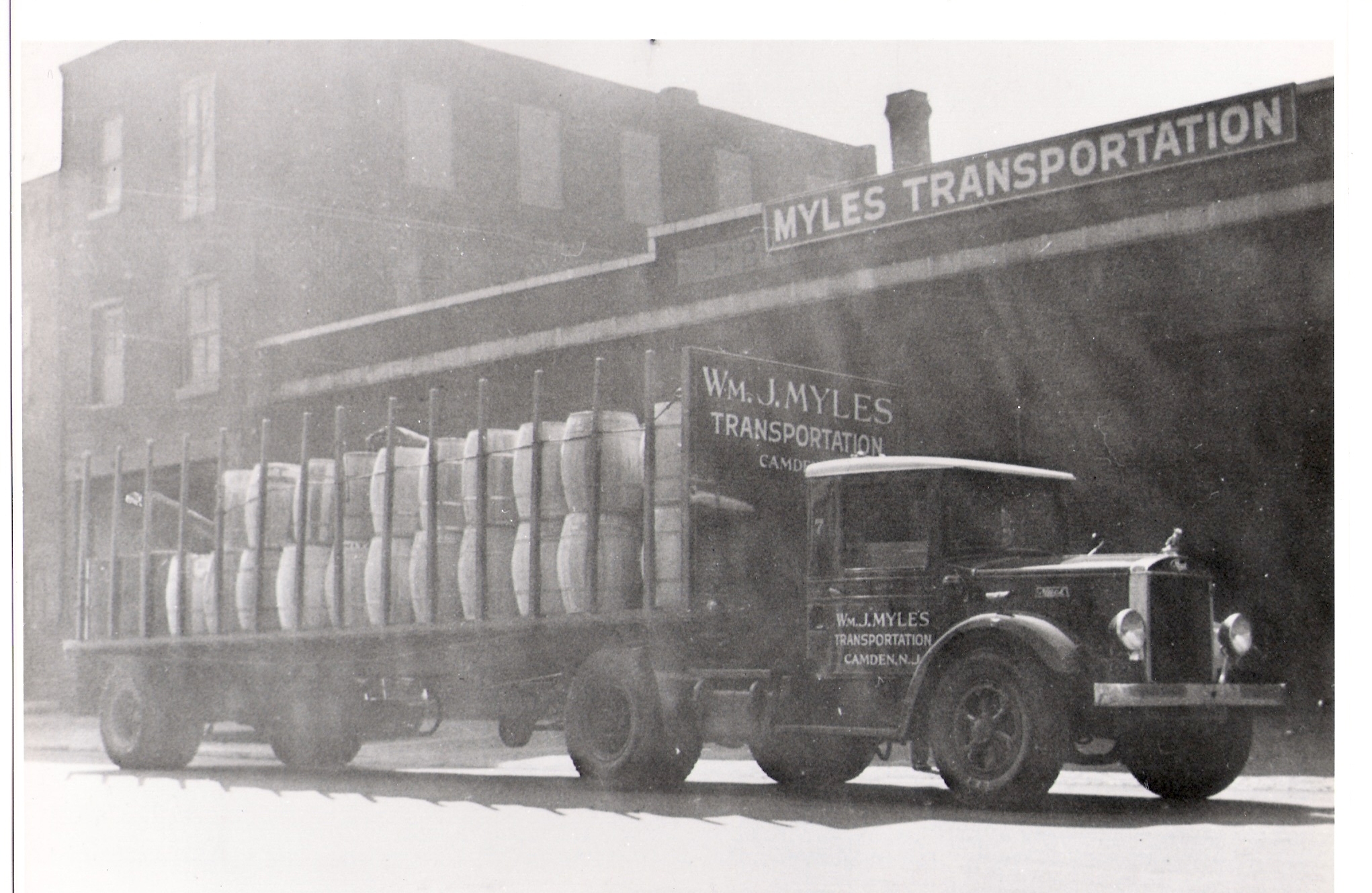 110-118 Arch Street, William J. Myles Transportation Company, 1930s-1940s