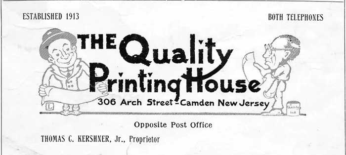 306 Arch Street - The Quality Press - Camden Historical Survey 1919