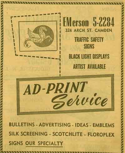 324 Arch Street NJ Bell telephone directory 1955