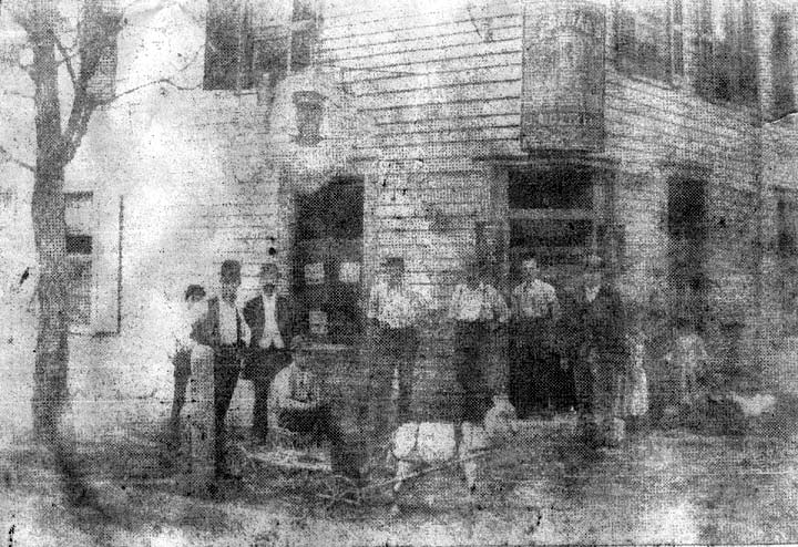Oetzel's Saloon interior Arch Street Camden NJ c.1910