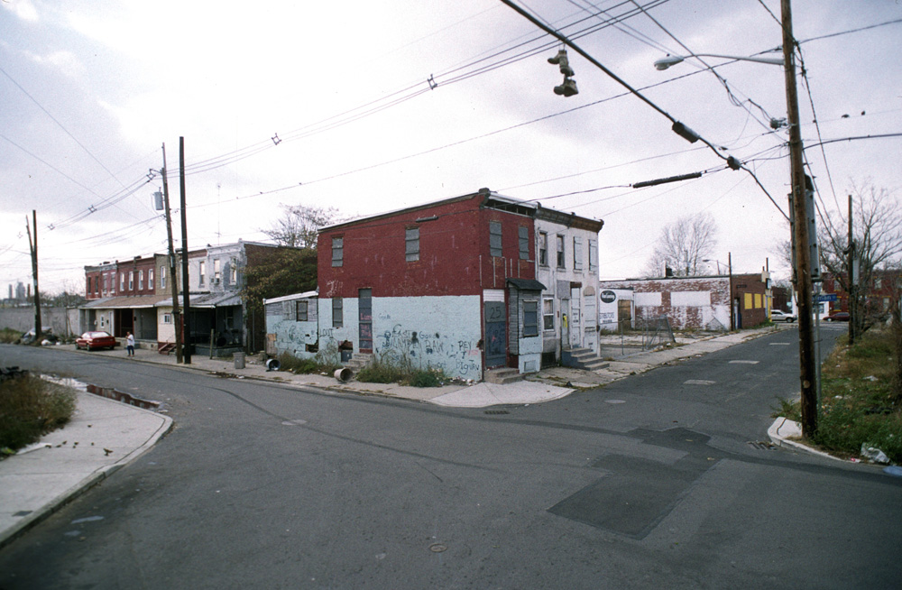 Northwest corner of Boyd Street, South 20th Street and Carman Street, 2004