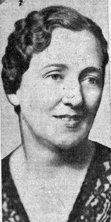 Mary Ellen McVeigh Soistmann, Courier-Post portrait, 1938