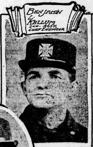 Benjamin L. Kellum, 2nd Assistant Chief Engineer, Philadelphia Inquirer, April 9, 1900