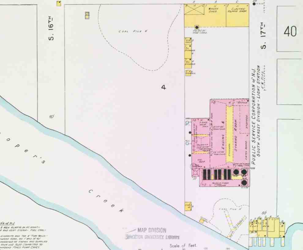 Property plan of South 17th Street from Federal Street to Cooper's Creek, sheet 1
