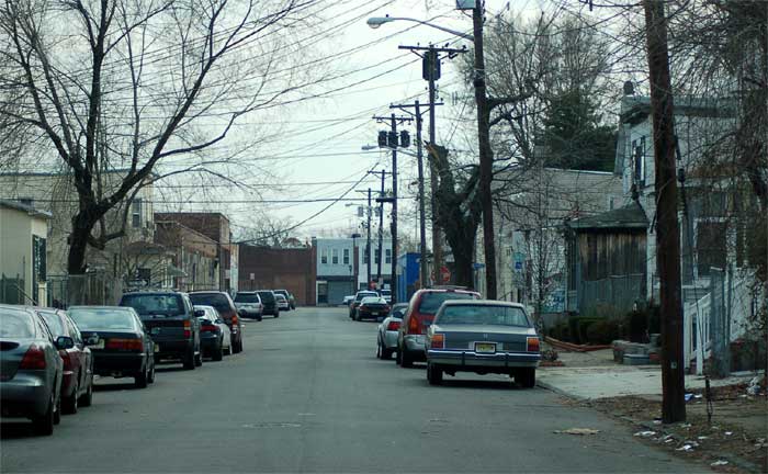 North 22nd Street from Howell Street, Camden NJ, February 26, 2009