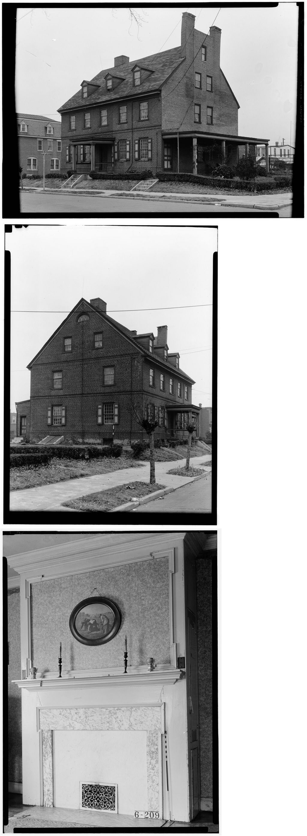Samuel Cooper House, 1104-1106 North 22nd Street, Camden, 1939