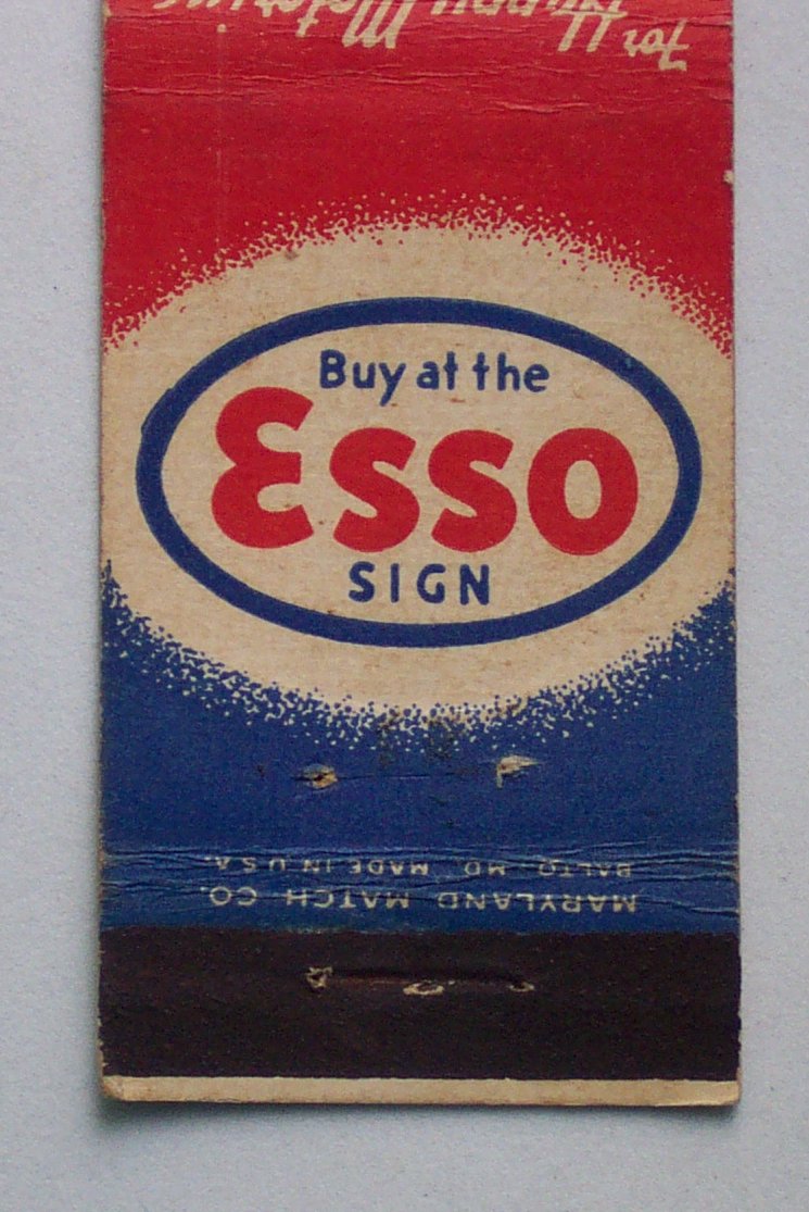 Esso service station at Baird Boulevard and Marlton Avenue