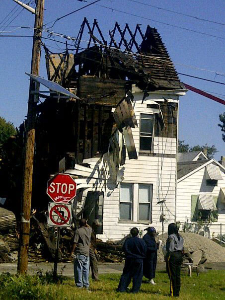 1144 North 24th Street fire, October 5 2011