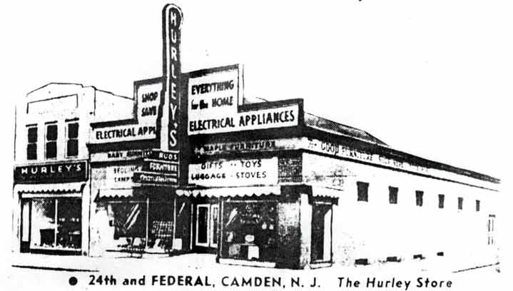 Hurley's Department Store, East Camden branch, 1947