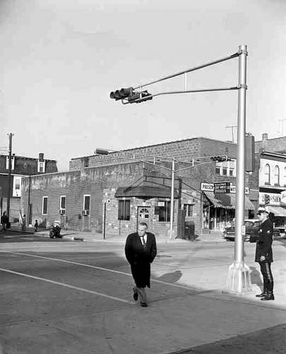 24th and Federal, NE corner, 1956