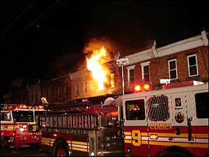 66 South 24th Street, fire, December 2006