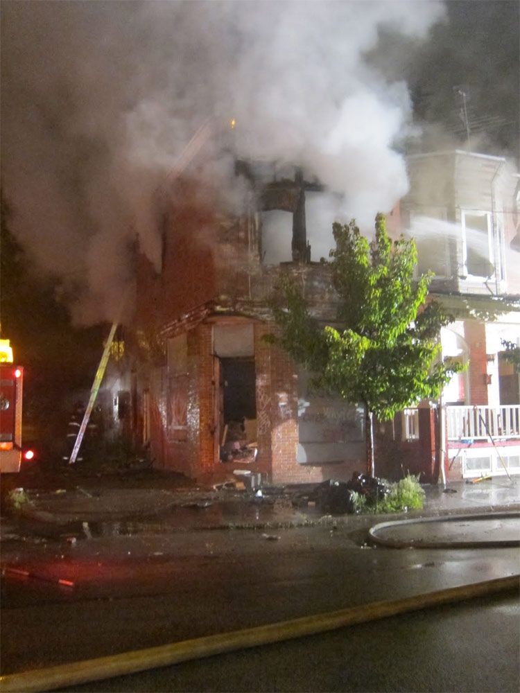 Fire at 100 South 24th Street, 2011