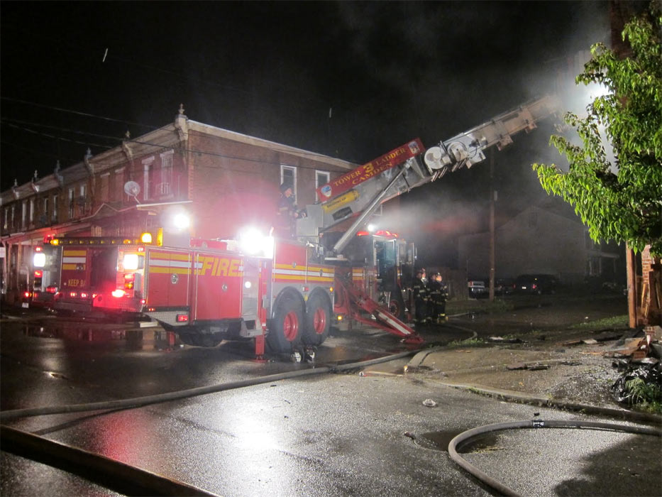 NE corner of South 24th and Mickle, fire, 2011