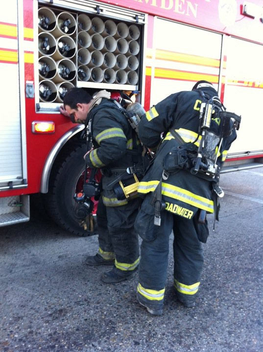 Working fire at 41 South 28th Street, December 9, 2010