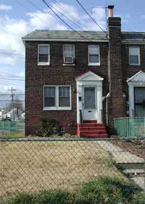 383 South 27th Street — Harry Jackson Mote memorial marker, June 2002