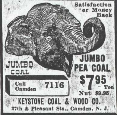 555 North 27th Street — Keystone Coal, January 22, 1938