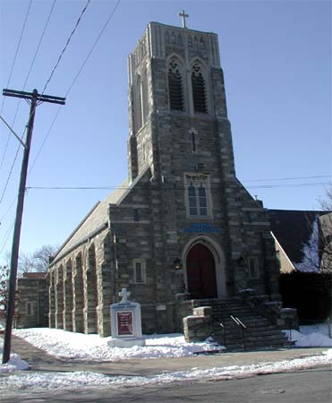 Christus Evangelical Lutheran Church, interior