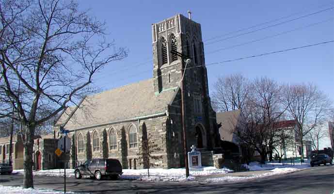 Christus Evangelical Lutheran Church, exterior