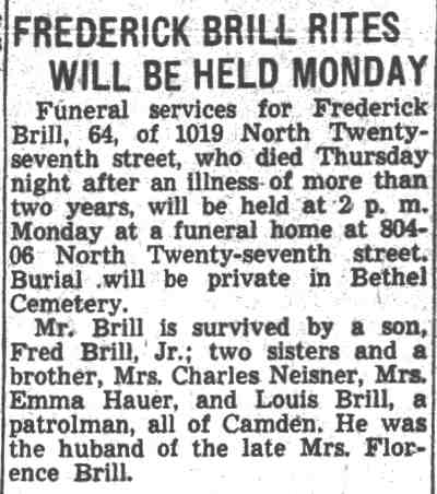 1019 North 27th Street, March 9, 1940