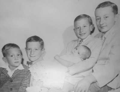 1296 North 27th Street — Walter family, 1961