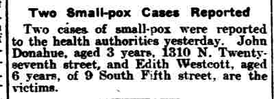 1310 North 27th Street, Philadelphia Inquirer, January 11, 1903