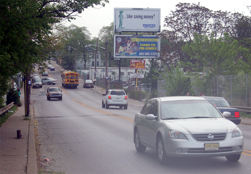 North 27th Street from the hump, May 2007