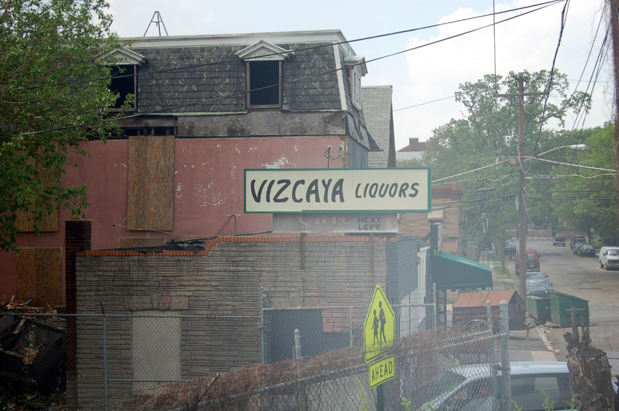 North 27th Street from the hump, May 2007