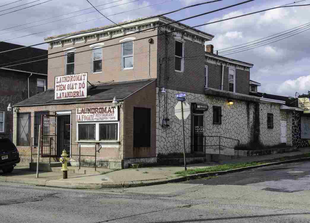 North 27th Street at Saunders Street, July 2013