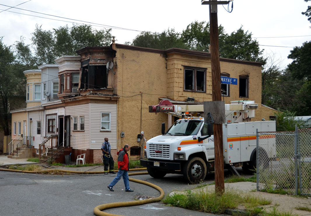 North 27th Street at Wayne Avenue, October 2011